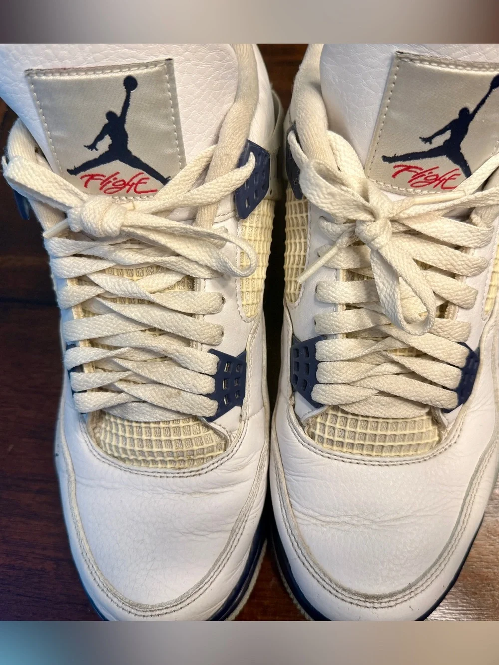 Jordan 4 Midnight Navy Athletic Sneakers